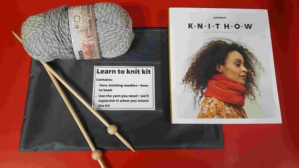 Learn to knit kit